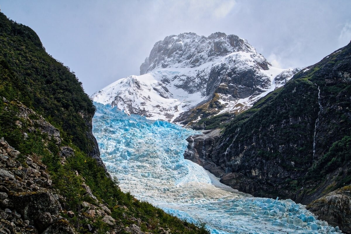 Glacier in the Fjords
